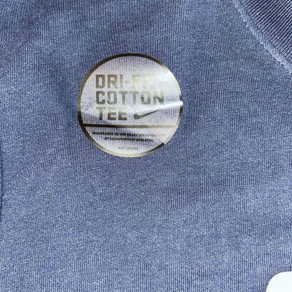 New NIKE Dri Fit Blue NC Courage Till I Die women’s soccer team warm up T shirt - Picture 3 of 5